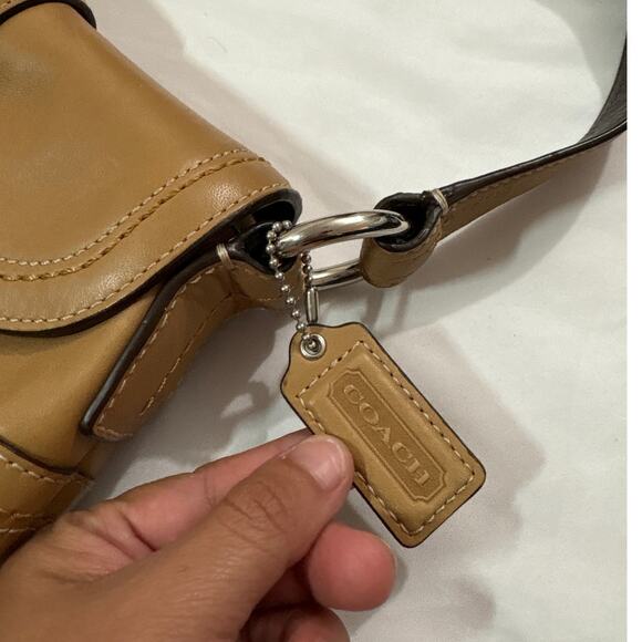 Coach Leahter Soho Hobo Mini Shoulder Bag Buckle Y2k Collection Luxury Rare - Picture 4 of 11